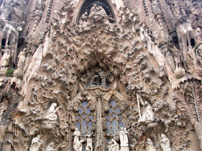 Sagrada familia Barcelona Spain 2005
