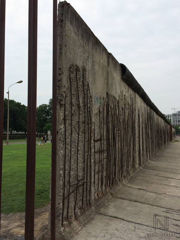 Chapel of Reconciliation and the Wall Berlin Germany 2015