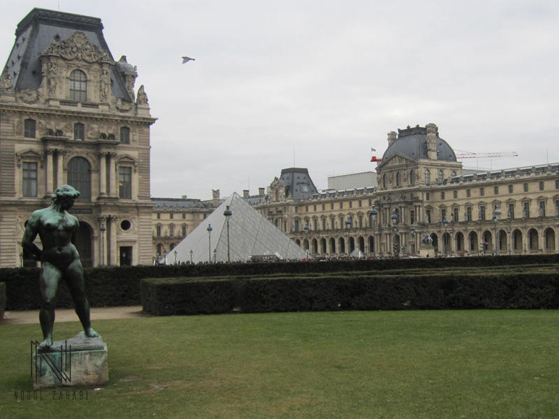 Louvre Pyramid Paris France 2011