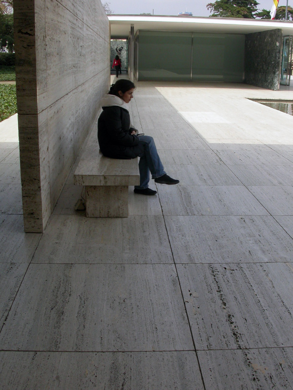 Mies Van Der Rohe Pavilion Barcelona Spain 2005